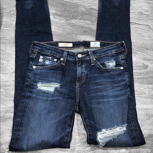 AG Adriano Goldschmeid size 24R the stilt jeans - Picture 5 of 14